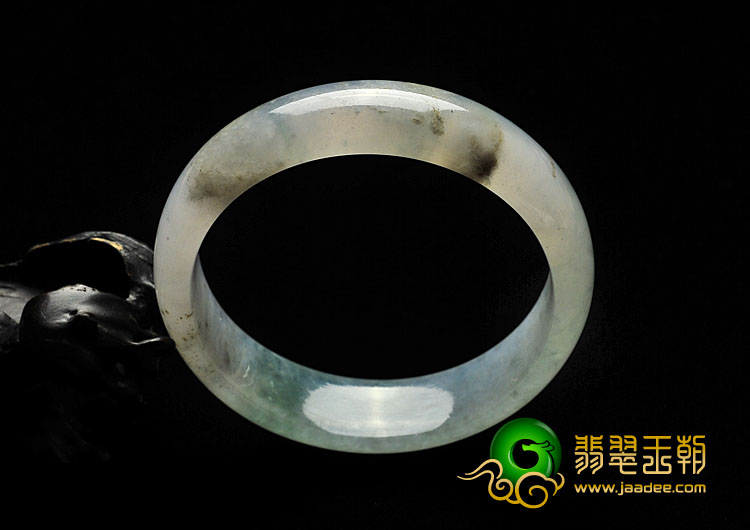 冰种晴水缅甸翡翠A货手镯（59.2mm）