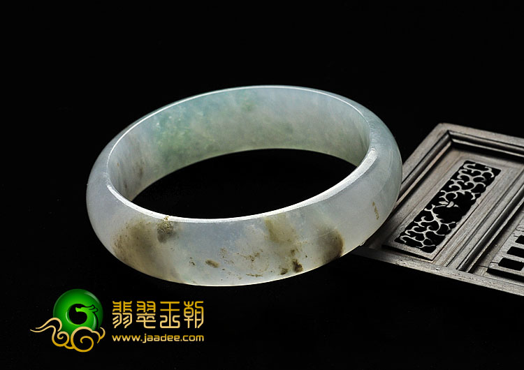 冰种晴水缅甸翡翠A货手镯（59.2mm）