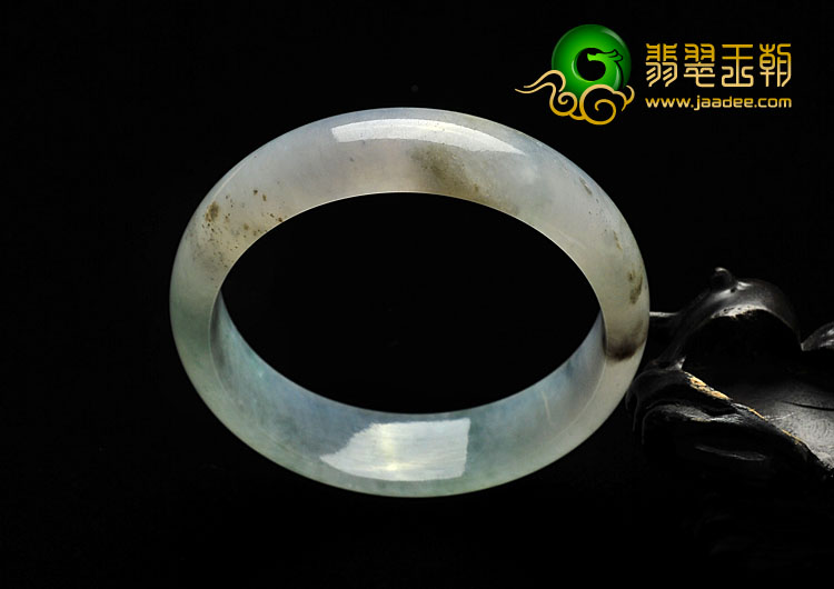 冰种晴水缅甸翡翠A货手镯（59.2mm）