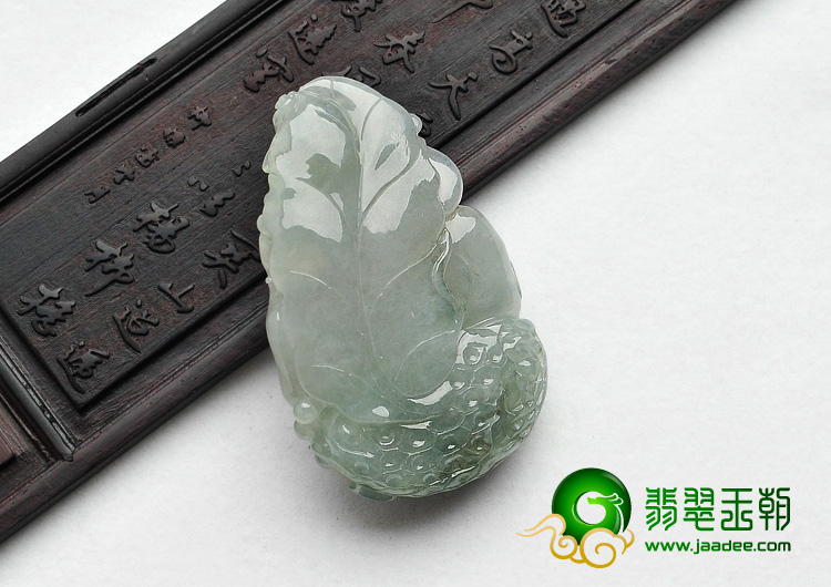 冰种晴水缅甸翡翠A货凤凰挂件