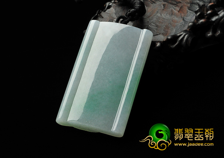 糯冰种飘翠缅甸翡翠A货观音挂件