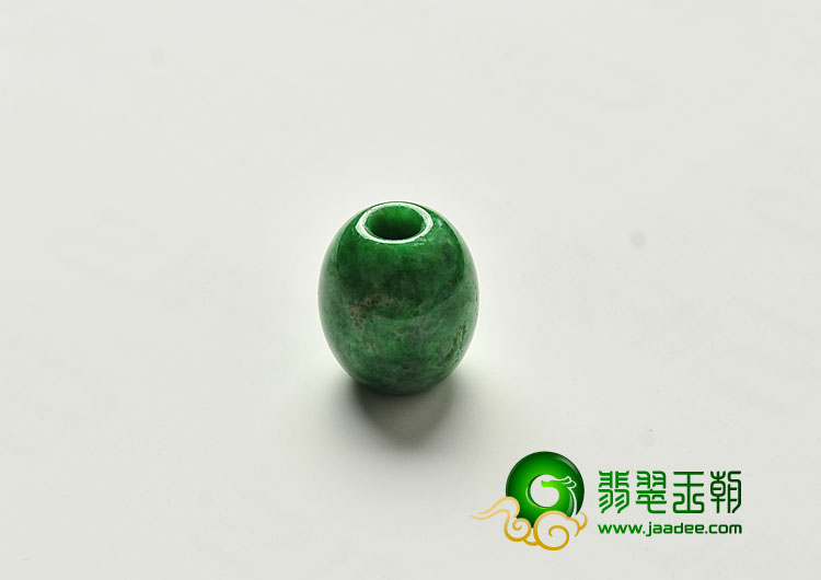 细糯种阳绿满绿缅甸翡翠A货路路通挂件