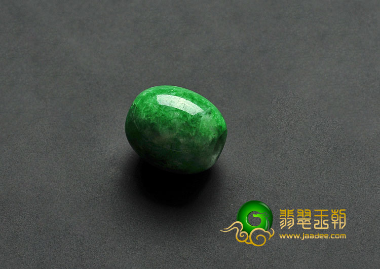 细糯种阳绿满绿缅甸翡翠A货路路通挂件