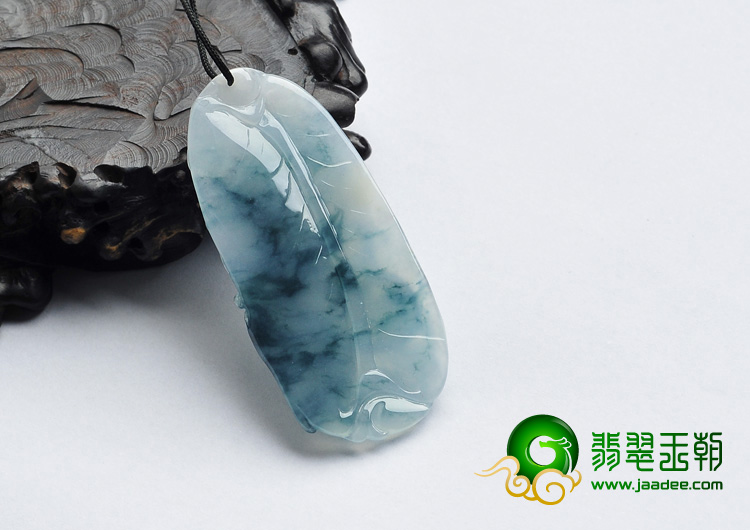 冰种飘花缅甸翡翠A货逍遥佛挂件