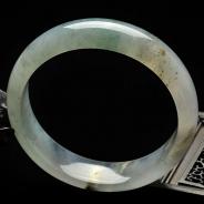 冰种晴水缅甸翡翠A货手镯（59.2mm）
