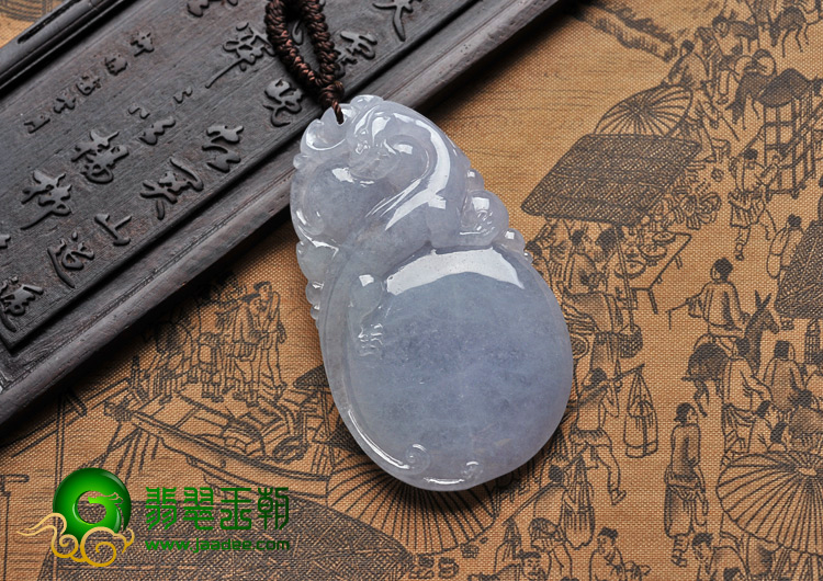 糯冰种紫罗兰缅甸翡翠A货有求必应挂件