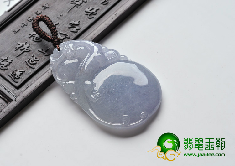 糯冰种紫罗兰缅甸翡翠A货有求必应挂件