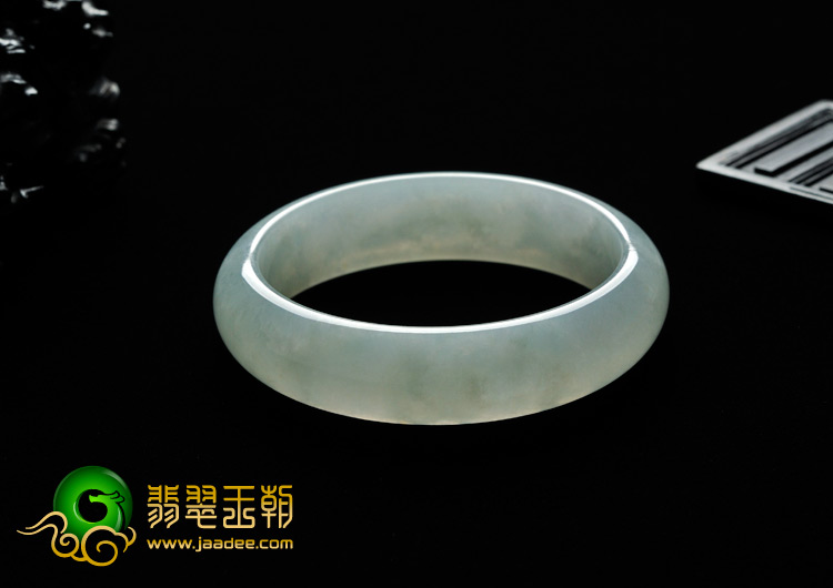 糯冰种晴水缅甸翡翠A货手镯（59.4mm）