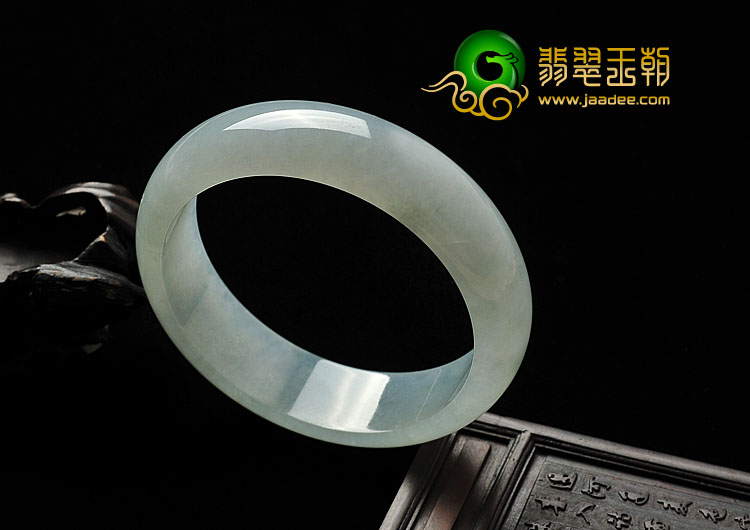 冰种晴水缅甸翡翠A货手镯（59.5mm）