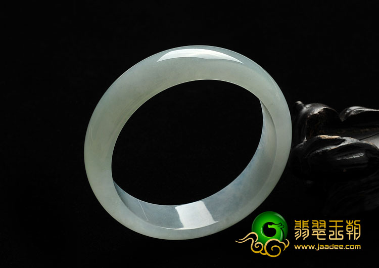 冰种晴水缅甸翡翠A货手镯（59.5mm）