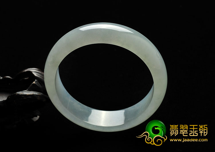 冰种晴水缅甸翡翠A货手镯（59.5mm）