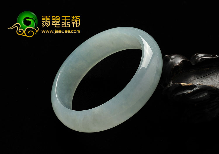 冰种晴水缅甸翡翠A货手镯（59.5mm）