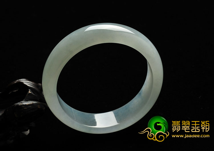 冰种晴水缅甸翡翠A货手镯（57.5mm）