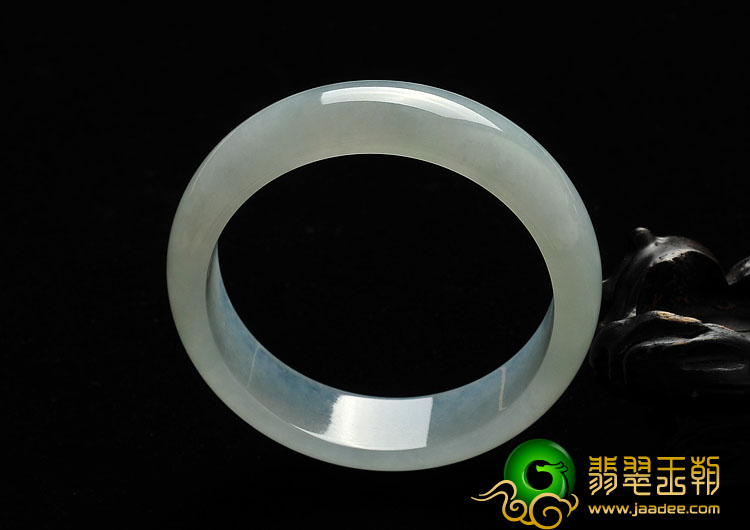 冰种晴水缅甸翡翠A货手镯（57.5mm）