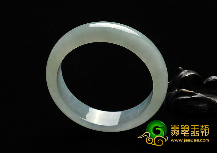 冰种晴水缅甸翡翠A货手镯（58.6mm）