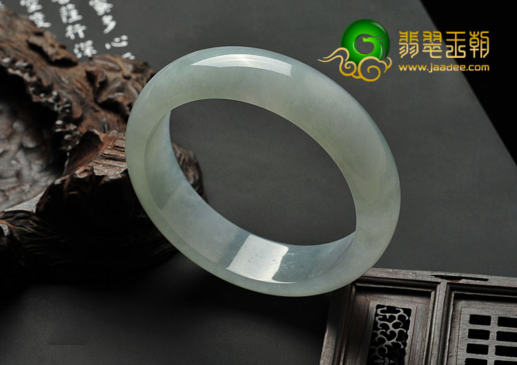 冰种晴水缅甸翡翠A货手镯（58.6mm）
