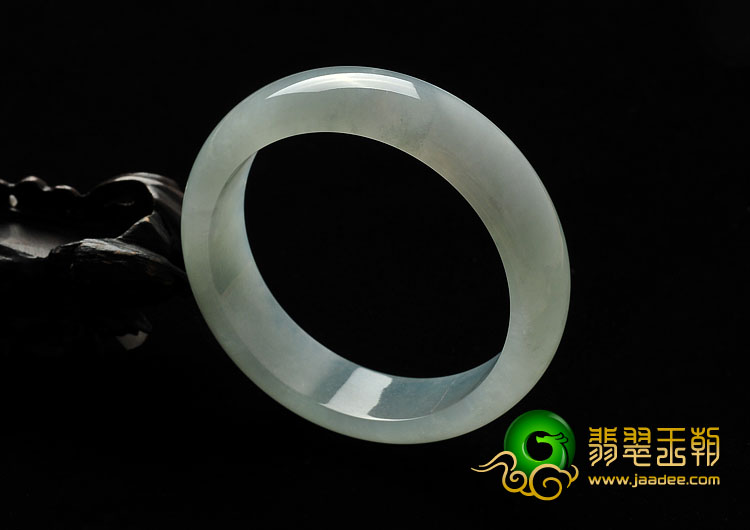 冰种晴水缅甸翡翠A货手镯（58.6mm）