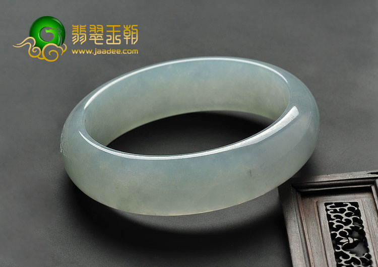 冰种晴水缅甸翡翠A货手镯（58.6mm）