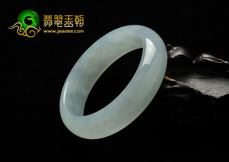 冰种晴水缅甸翡翠A货手镯（58.6mm）