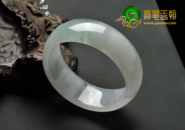 冰种晴水缅甸翡翠A货手镯（57.8mm）