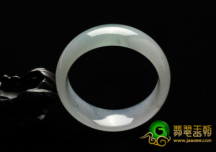 冰种晴水缅甸翡翠A货手镯（57.8mm）