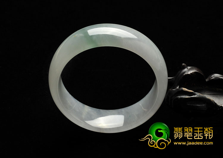 冰种晴水缅甸翡翠A货手镯（57.9mm）