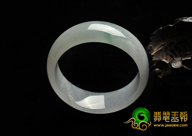 冰种晴水缅甸翡翠A货手镯（57.9mm）