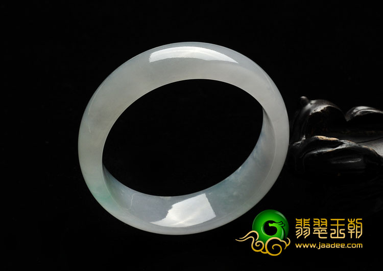冰种晴水缅甸翡翠A货手镯（58mm）