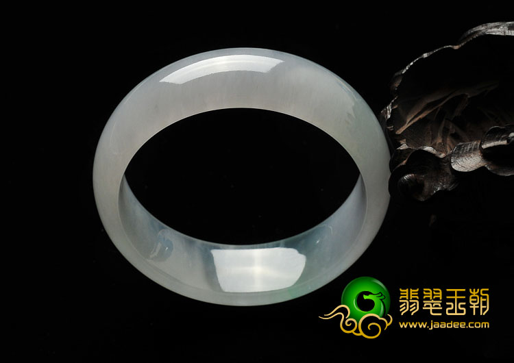 冰种晴水缅甸翡翠A货手镯（58mm）
