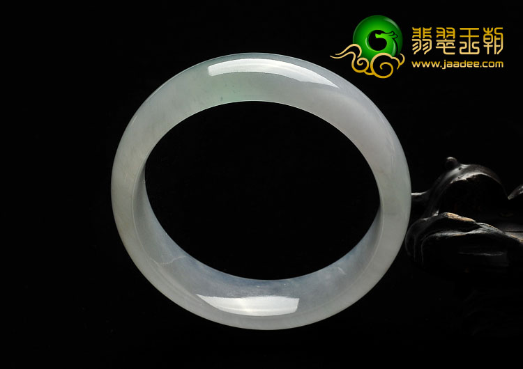 冰种晴水缅甸翡翠A货手镯（57.6mm）