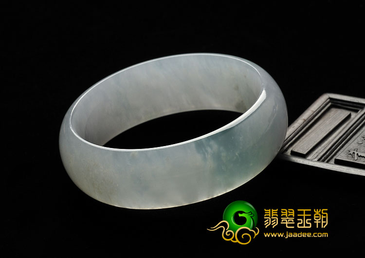 冰种晴水缅甸翡翠A货手镯（57.6mm）