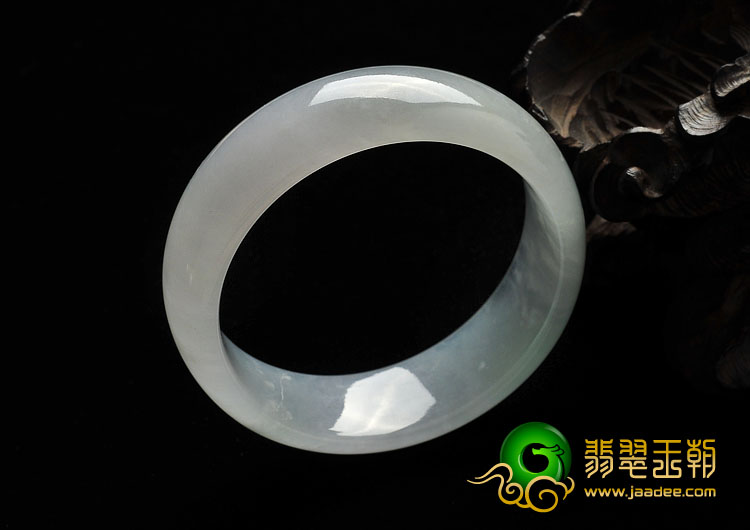 冰种晴水缅甸翡翠A货手镯（57.6mm）