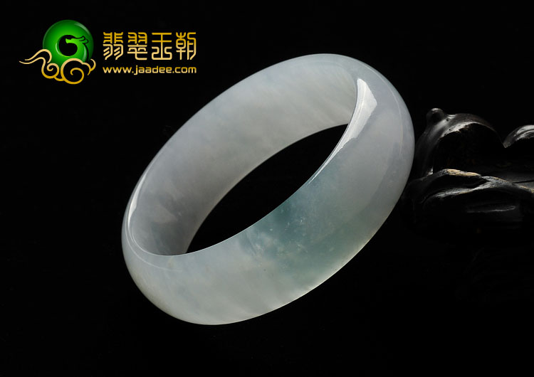冰种晴水缅甸翡翠A货手镯（57.6mm）