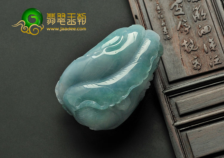 糯冰种晴水缅甸翡翠A货英明神武挂件