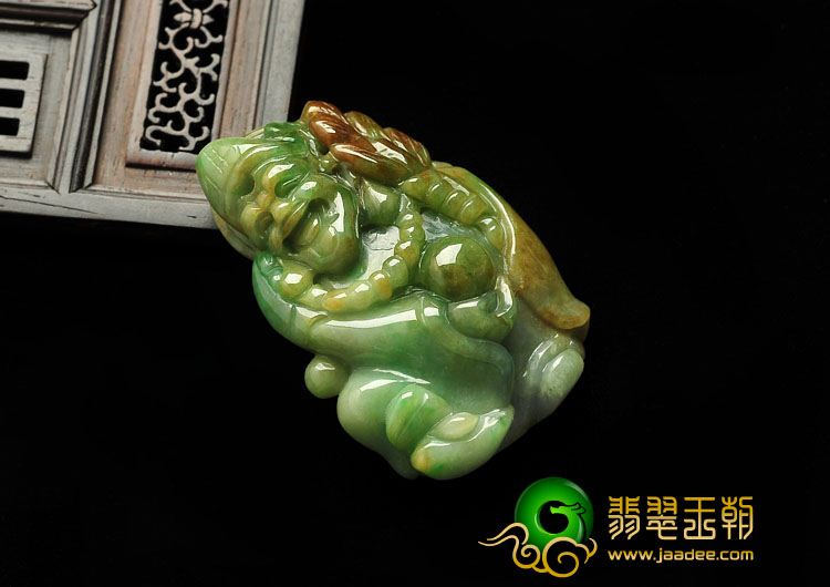 feicui糯冰种多彩缅甸翡翠A货济公挂件