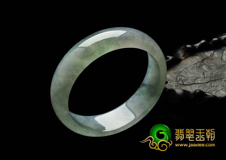 冰种晴水缅甸翡翠A货手镯（57.3mm）