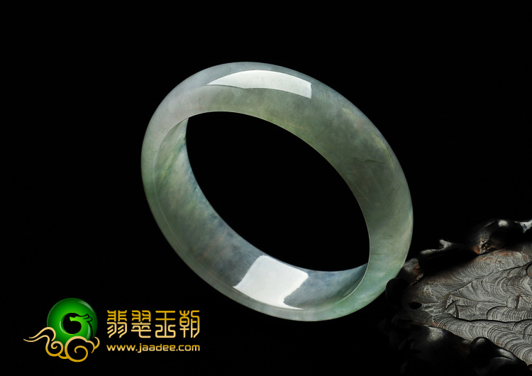 冰种晴水缅甸翡翠A货手镯（57.3mm）