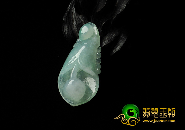 feici冰种晴水缅甸翡翠A货玉兰花挂件
