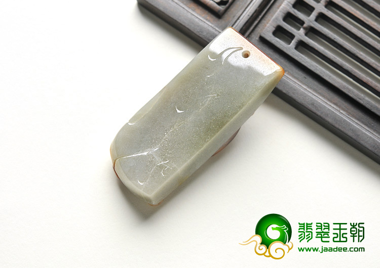 细糯种红翡缅甸翡翠A货龙挂件