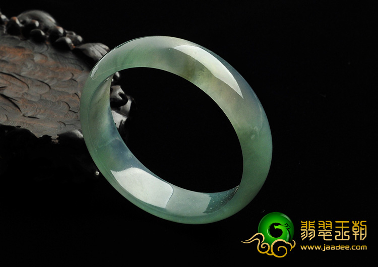 冰种晴水缅甸翡翠A货手镯（57.2mm）