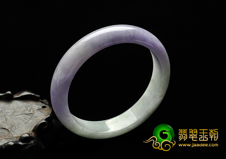 细糯种春带彩缅甸翡翠A货手镯（57.9mm）