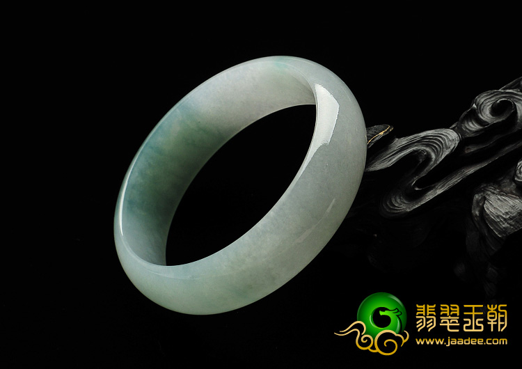 糯冰种晴水缅甸翡翠A货手镯（59.4mm）
