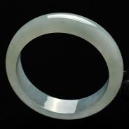 冰种晴水缅甸翡翠A货手镯（58.6mm）