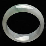 冰种晴水缅甸翡翠A货手镯（57.9mm）