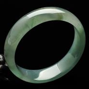 冰种晴水缅甸翡翠A货手镯（57.2mm）
