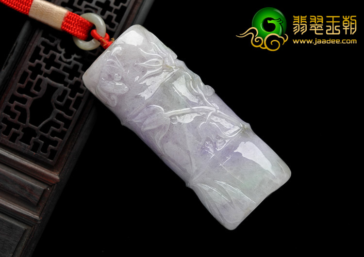 糯冰种紫罗兰缅甸翡翠A货节节高手玩件