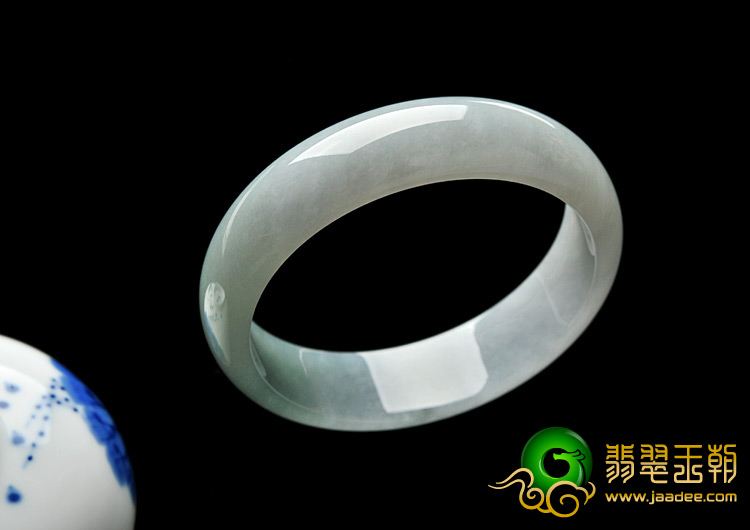 糯冰种晴水缅甸翡翠A货手镯（59.5mm）