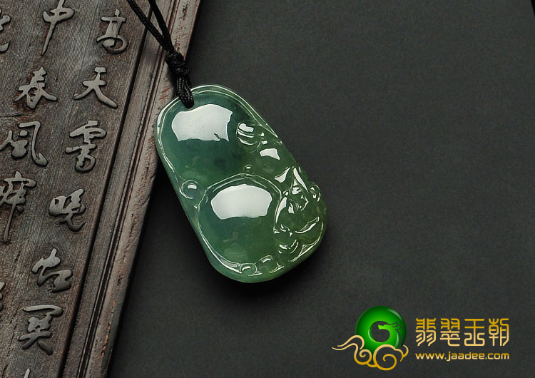 feicui糯冰种晴水缅甸翡翠A货四季豆挂件