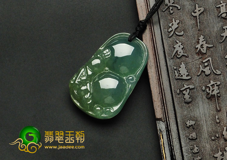 feicui糯冰种晴水缅甸翡翠A货四季豆挂件