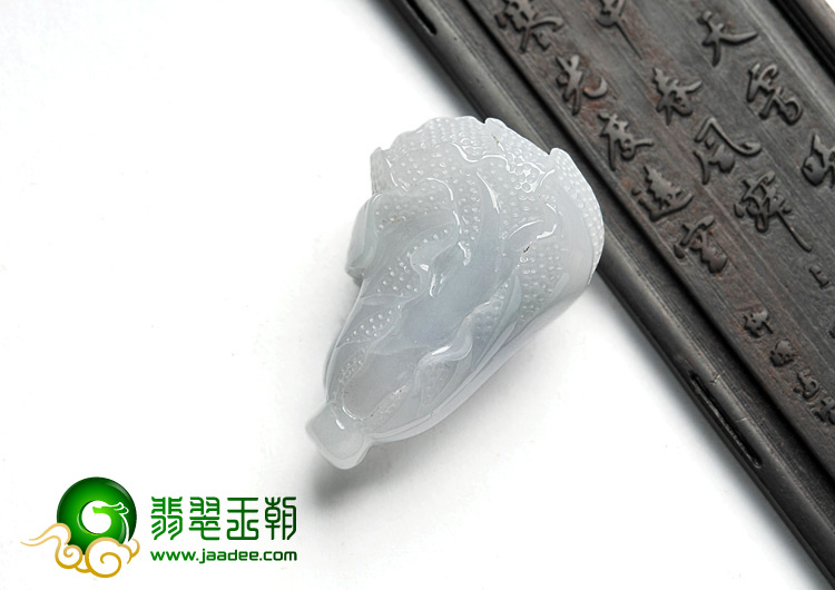 糯冰种晴水缅甸翡翠A货白菜挂件